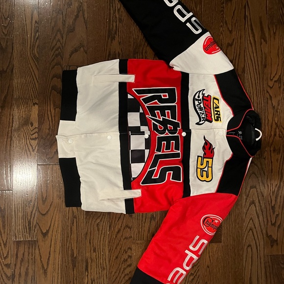 Rebels Racing Jacket - Red, Black, White - Picture 1 of 5